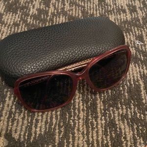Coach pink sunglasses